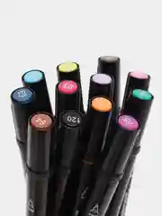 Набор маркеров для скетчинга TERSO Black Pastel, 12 цветов