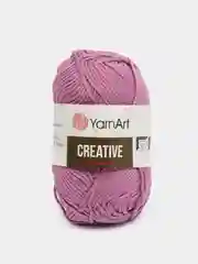 Сиреневый пряжа YarnArt Creative, 50 г, 85 м, 100% хлопок
