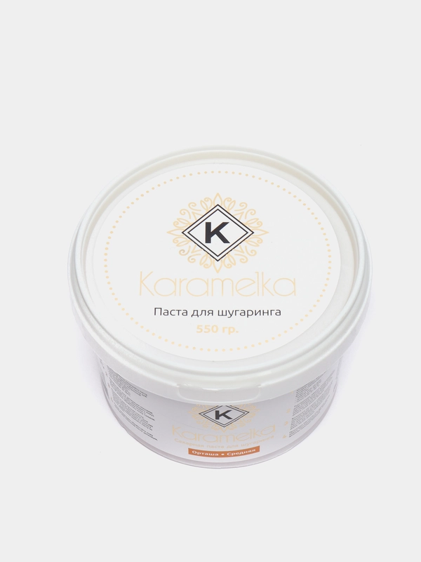 Сахарная паста для депиляции и шугаринга Karamelka разной плотности
