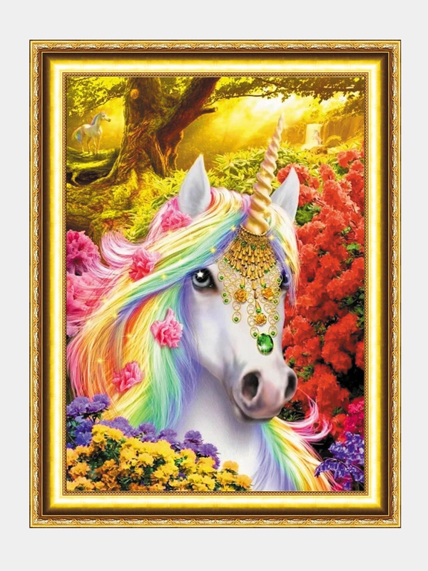 Алмазная мозаика на подрамнике, 30*40 см