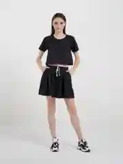 Черный костюм спортивный трикотажный