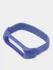 Синий ремешок матерчатый, для Xiaomi Mi Band 3, 4, 5, 6, 7
