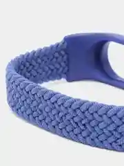 Синий ремешок матерчатый, для Xiaomi Mi Band 3, 4, 5, 6, 7