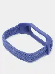 Синий ремешок матерчатый, для Xiaomi Mi Band 3, 4, 5, 6, 7