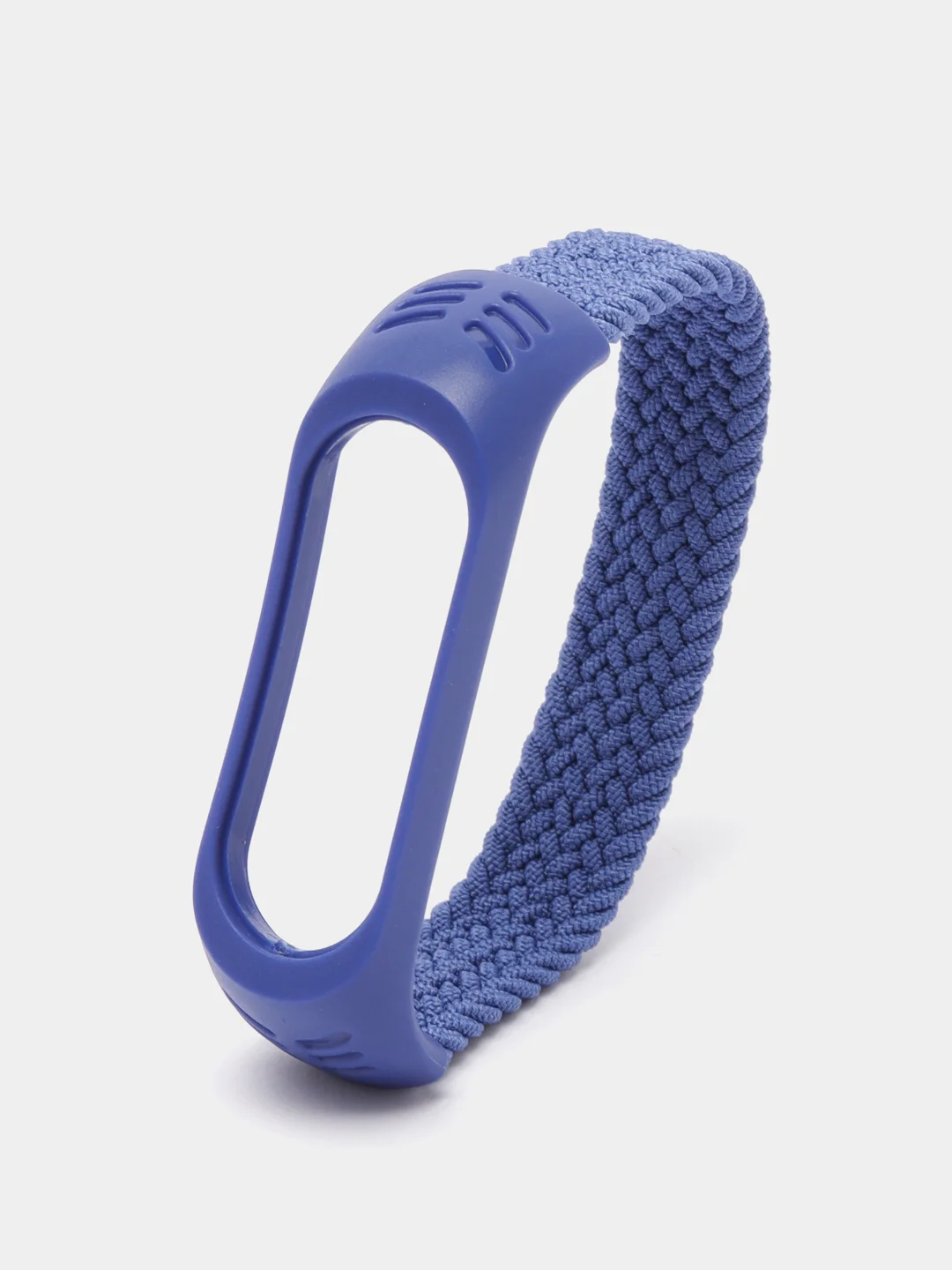 Синий ремешок матерчатый, для Xiaomi Mi Band 3, 4, 5, 6, 7