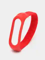 Красный ремешок матерчатый, для Xiaomi Mi Band 3, 4, 5, 6, 7