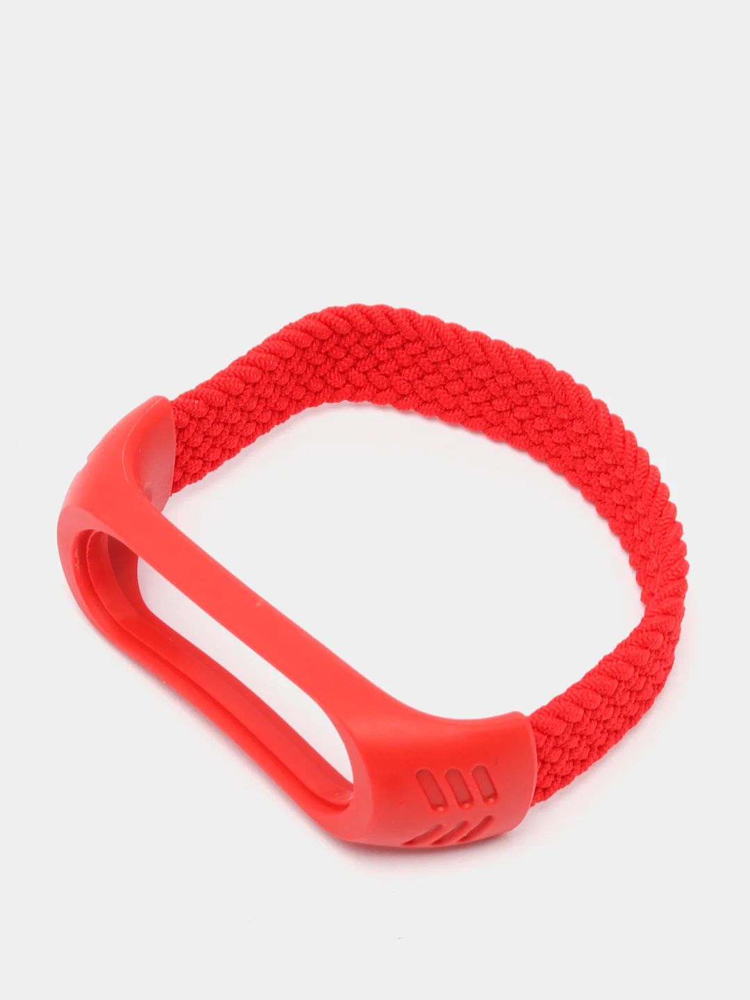 Красный ремешок матерчатый, для Xiaomi Mi Band 3, 4, 5, 6, 7