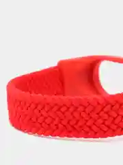 Красный ремешок матерчатый, для Xiaomi Mi Band 3, 4, 5, 6, 7