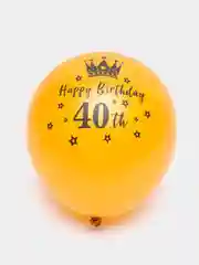 Карамельный латексные воздушные шары с надписью Happy Birthday, С Днем Рождения