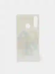 Синий меланж чехол Samsung Galaxy A20s, Самсунг Галакси А20с с рисунком