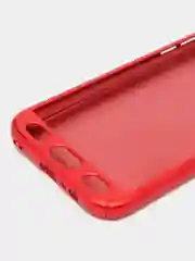Пластиковый 360 со стеклом чехол  Samsung A7 17