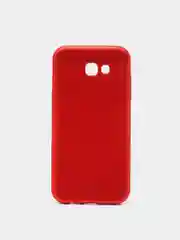 Пластиковый 360 со стеклом чехол  Samsung A7 17