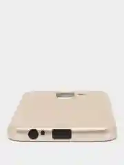 Золотой матовый силиконовый чехол Samsung J6