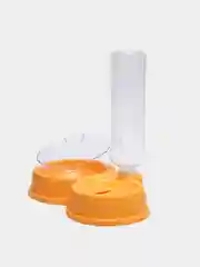 Желтый автопоилка миска для кошек, с наклоном, 3 цвета
