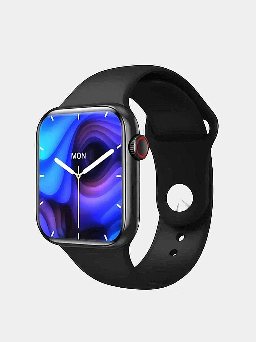 Черный умные смарт-часы HW56 Plus Series 6, с беспроводной зарядкой
