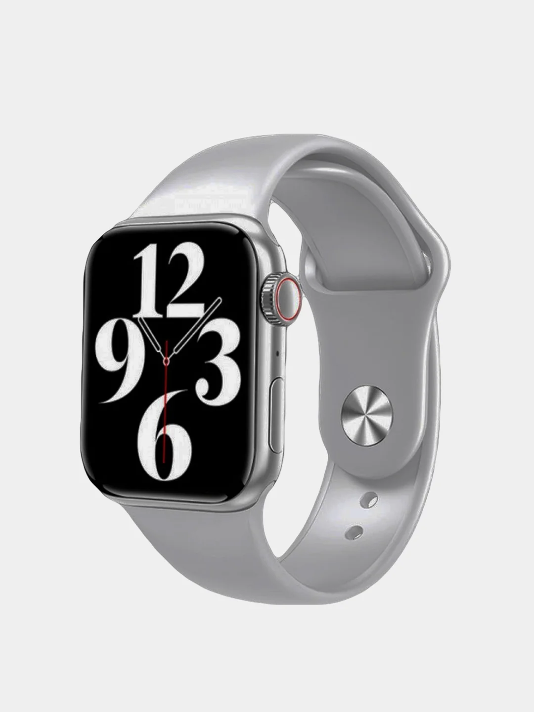 Серебряный умные смарт-часы HW56 Plus Series 6, с беспроводной зарядкой