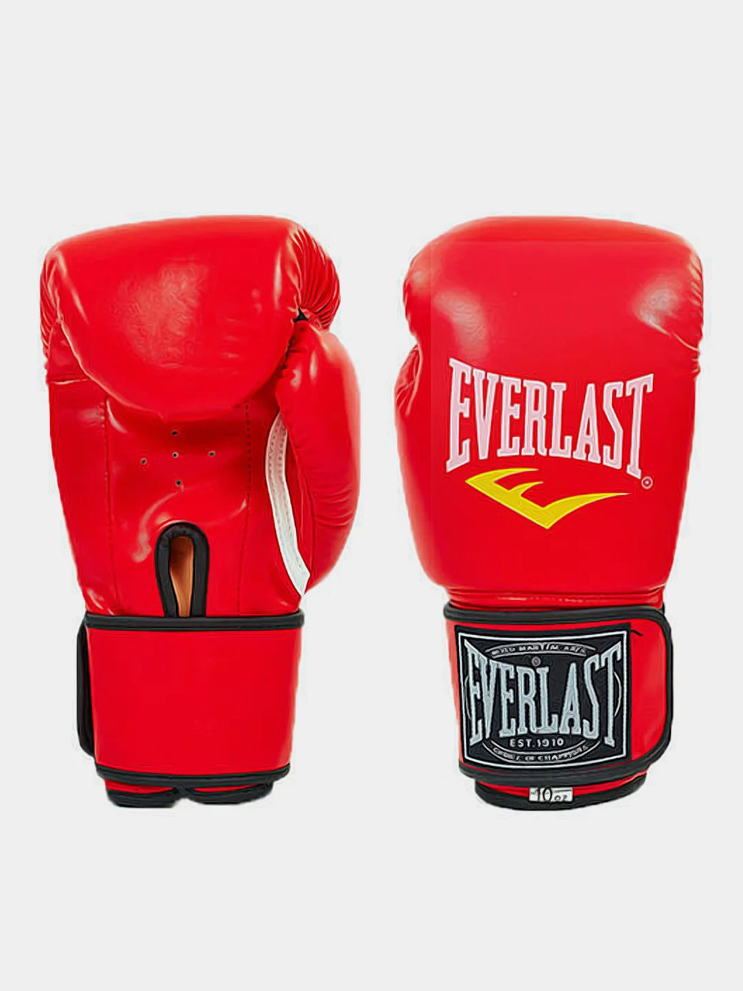 Красный перчатки для бокса Everlast