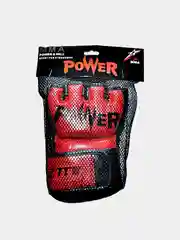 Красный перчатки для ММА "Power"