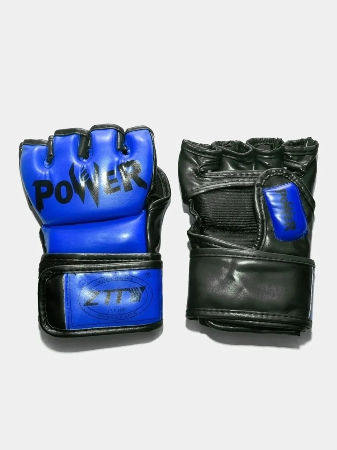 Синий перчатки для ММА "Power"