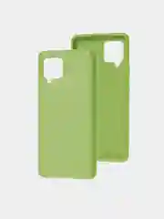 Лайм чехол для Samsung A42 silicone case, разные цвета