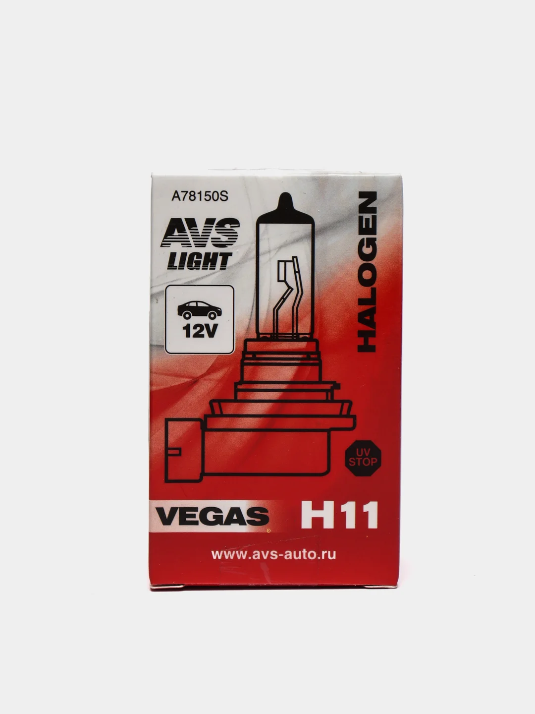 Лампа галогенная AVS Vegas H11.12V.55W (1 шт.)