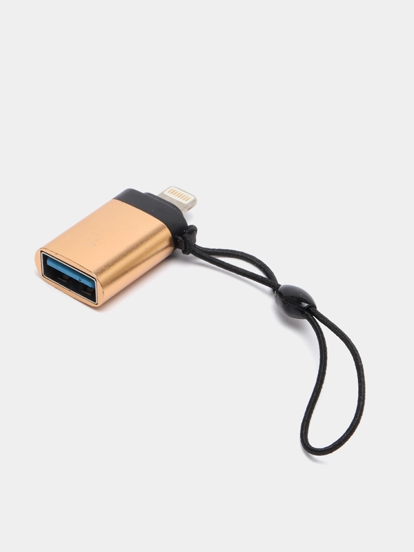 Адаптер-переходник с USB  на lightning Apple