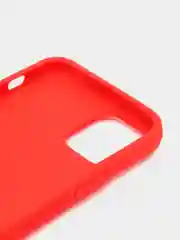 Красный чехол для iPhone 12 mini противоударный, с подставкой под магнитный держатель
