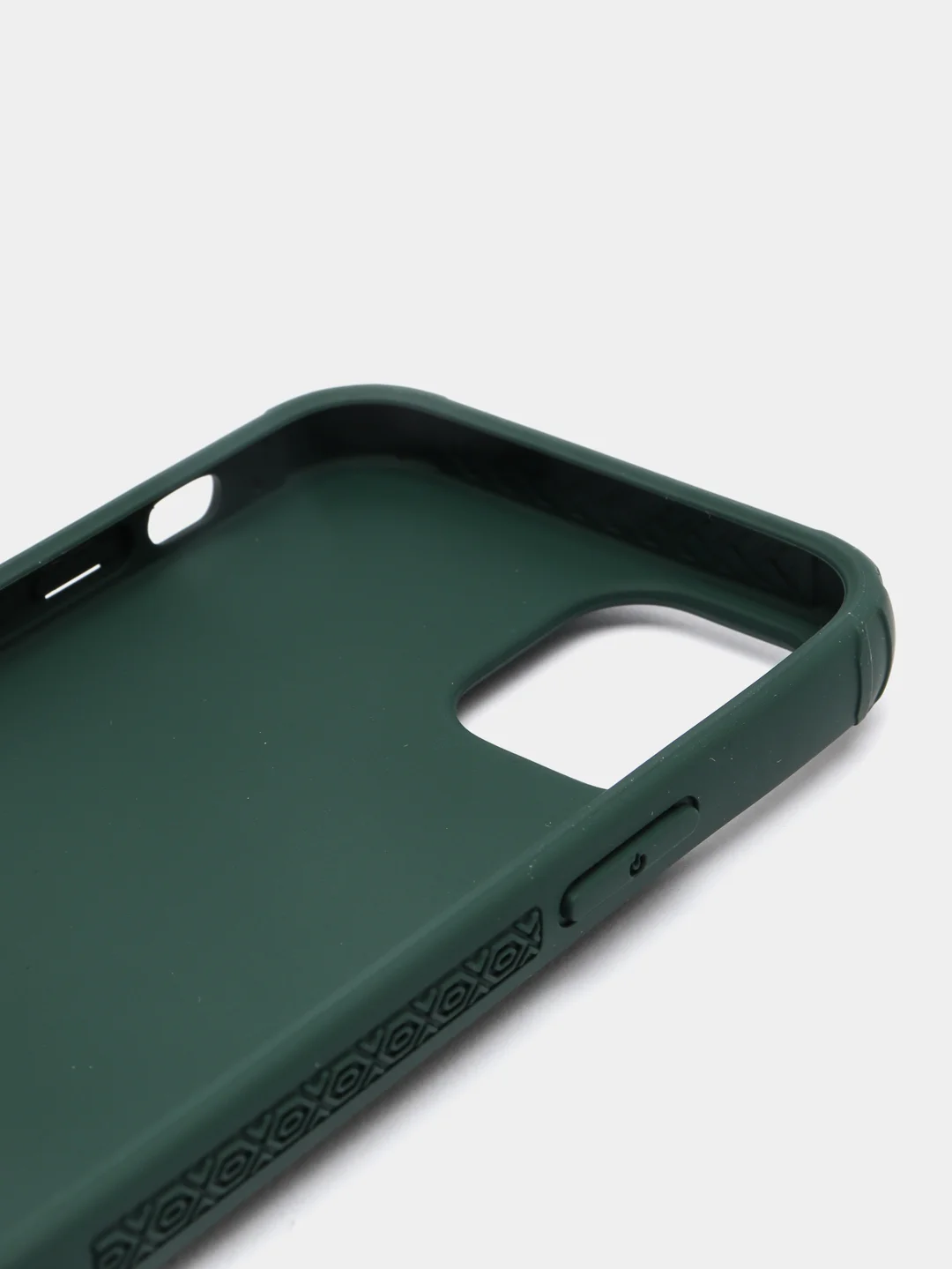 Зеленый чехол для iPhone 12 mini противоударный, с подставкой под магнитный держатель