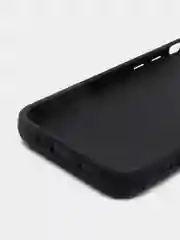 Черный чехол для iPhone 12 mini противоударный, с подставкой под магнитный держатель