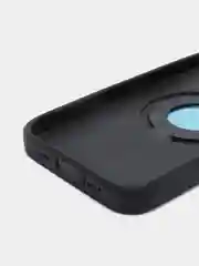 Черный чехол для iPhone 12 Pro противоударный, с подставкой под магнитный держатель