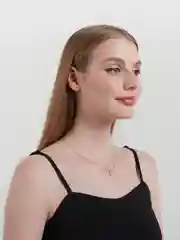 Золотой чокер с подвеской