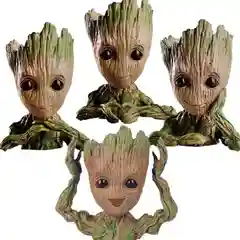 Ваза для цветов, горшок для цветов, кашпо, малыш грут, марвел, MARVEL