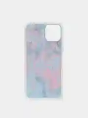 Розовый чехол для iPhone 11 Pro с принтом мрамор