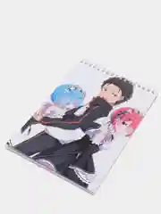 Скетчбук по аниме "Re:Zero. Жизнь с нуля в альтернативном мире"