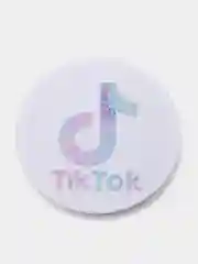 Кораллово-розовый держатель для телефона PopSocket (попсокет), с рисунками