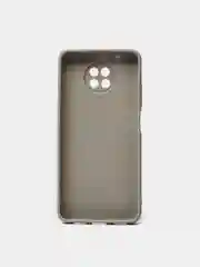 Серый чехол для Xiaomi Redmi Note 9T, силиконовый, матовый, однотонный