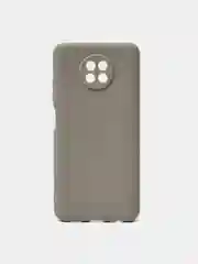 Серый чехол для Xiaomi Redmi Note 9T, силиконовый, матовый, однотонный