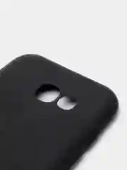 Черный чехол Samsung Galaxy A5 2017 (A520), Самсунг Галакси А5 (А520) силиконовый цветной матовый