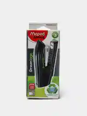 Степлер №24/6, 26/6 MAPED (Франция) "Greenlogic", до 25 листов, черный, 353411