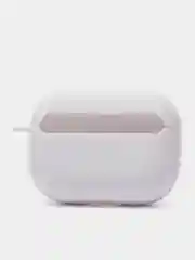 Голубой силиконовый чехол для наушников Airpods Pro с принтом Nike, Nasa (Найк, Наса))