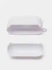 Голубой силиконовый чехол для наушников Airpods Pro с принтом Nike, Nasa (Найк, Наса))