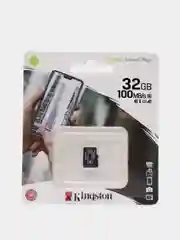 Карта памяти MicroSDHC Kingston 32 GB 100Mb/s, class 10 (без адаптера)