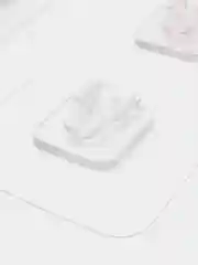 Серый самоклеящийся держатель