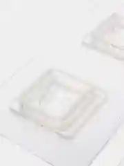Серый самоклеящийся держатель