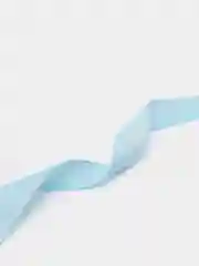 Голубой лента репсовая, 25 мм, отрез 5 метров