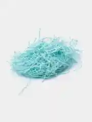 Голубой бумажная стружка-наполнитель для подарочных коробок