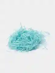 Голубой бумажная стружка-наполнитель для подарочных коробок