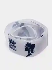 Белый лента репсовая, 6 штук