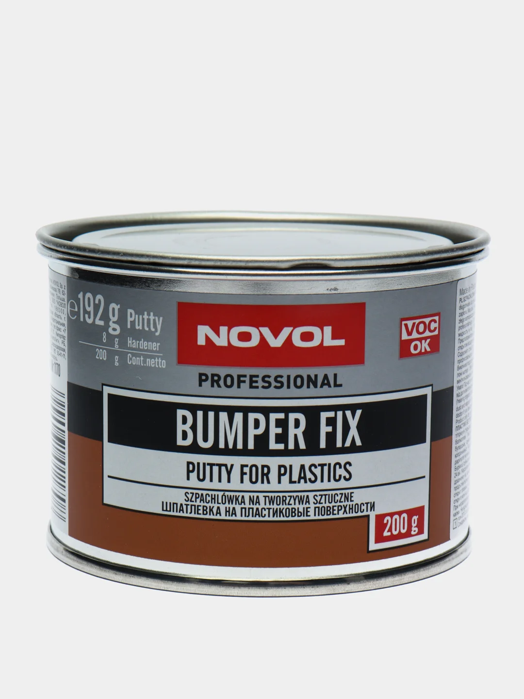 Шпатлевка автомобильная NOVOL "Bumper-fix", для пластмасс
