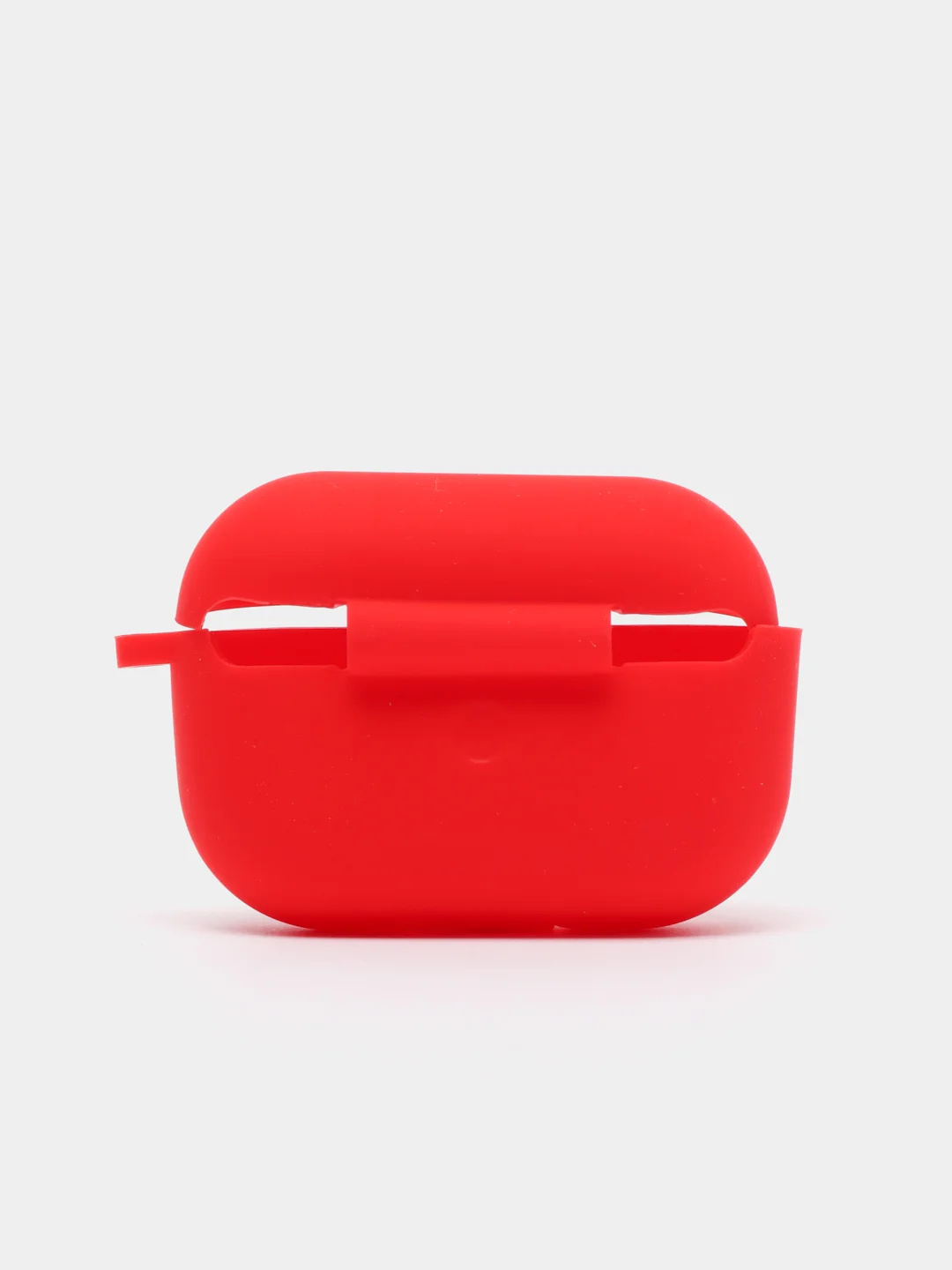 Красный силиконовый чехол для наушников Apple Airpods Pro, Airpods